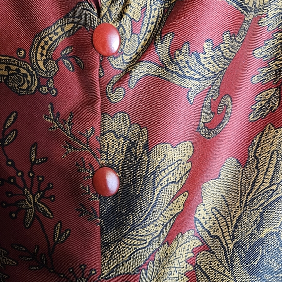 BIGIO COLLECTION Women Paisley Dress Size 14 - Picture 5 of 15